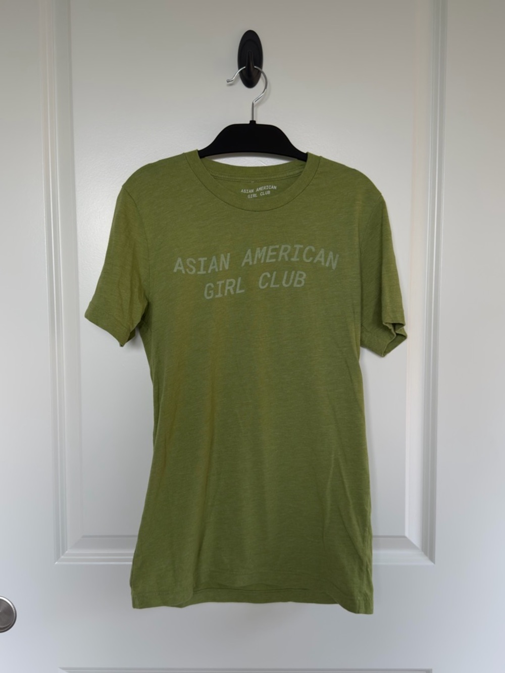 Asian American Girl Club AAGC Green Logo Tee